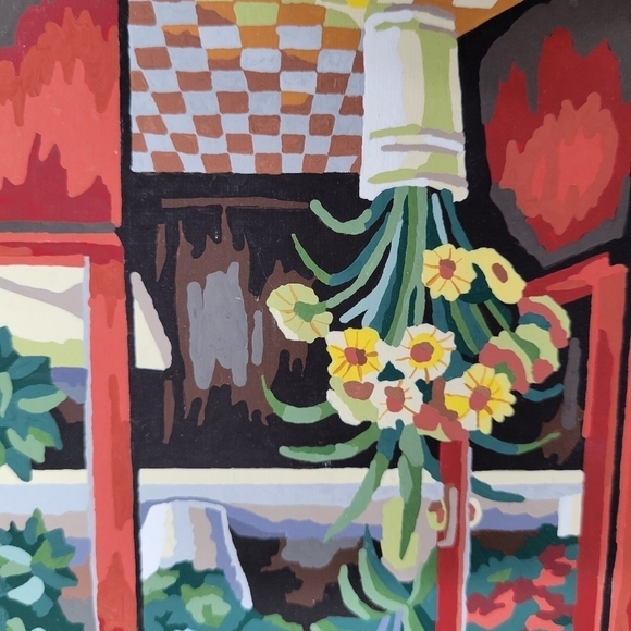 The Flower Shop Advanced Paint By Number 11×14 Finished Acrylic Painting - Picture 13 of 15